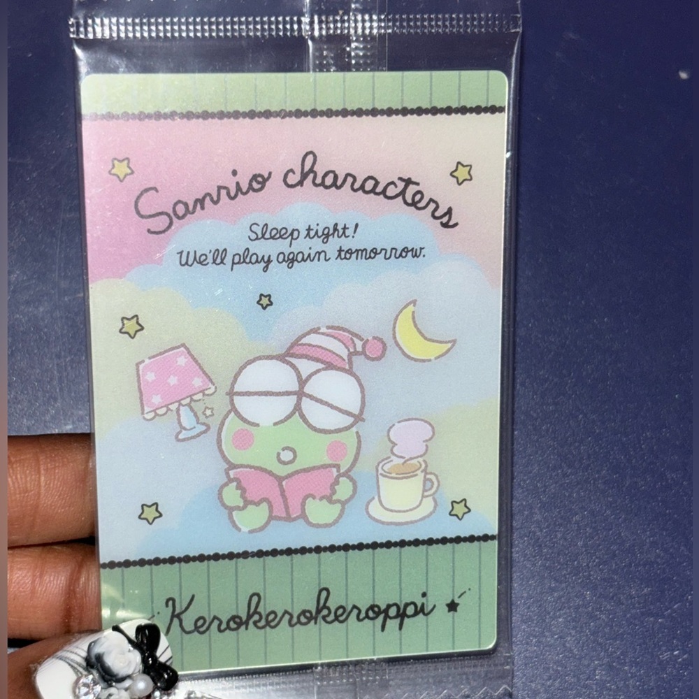 Sanrio Characters Sleep Time 2 Wafer Card [Kerokerokeroppi]